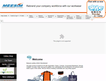 Tablet Screenshot of meesim.com