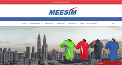 Desktop Screenshot of meesim.com.my
